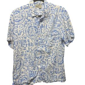 Kenny Flowers‎ Shirt Mens Large Limited Edition Rayon Bali Aloha Hawaii Hawaiian